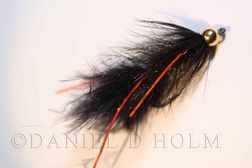 Wolly Bugger Marabou - Golden Brown