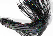 Holo saltwater flash: Bred geddeflash - Black