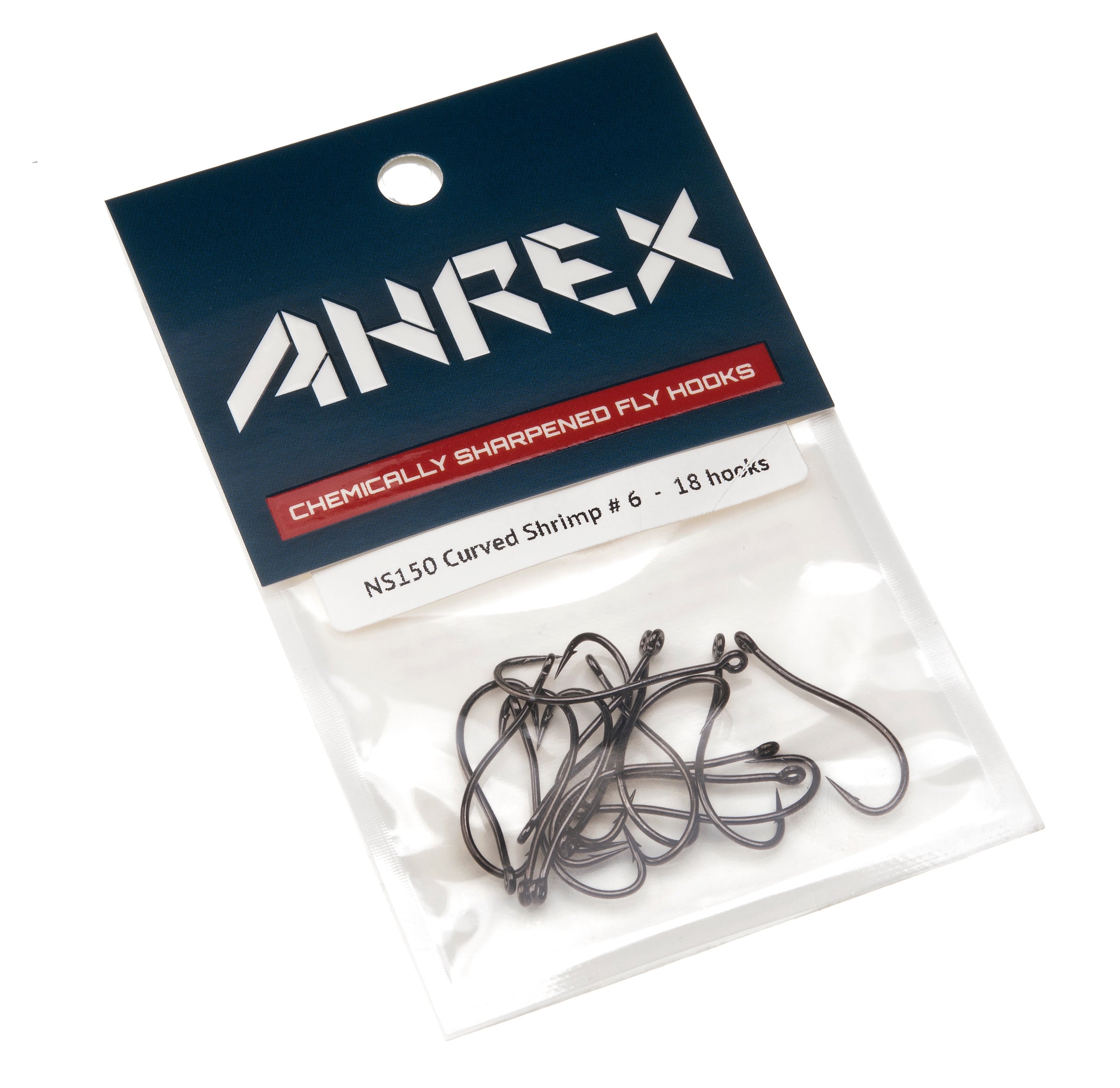 AHREX NS150 Hooks - Curved Shrimp 