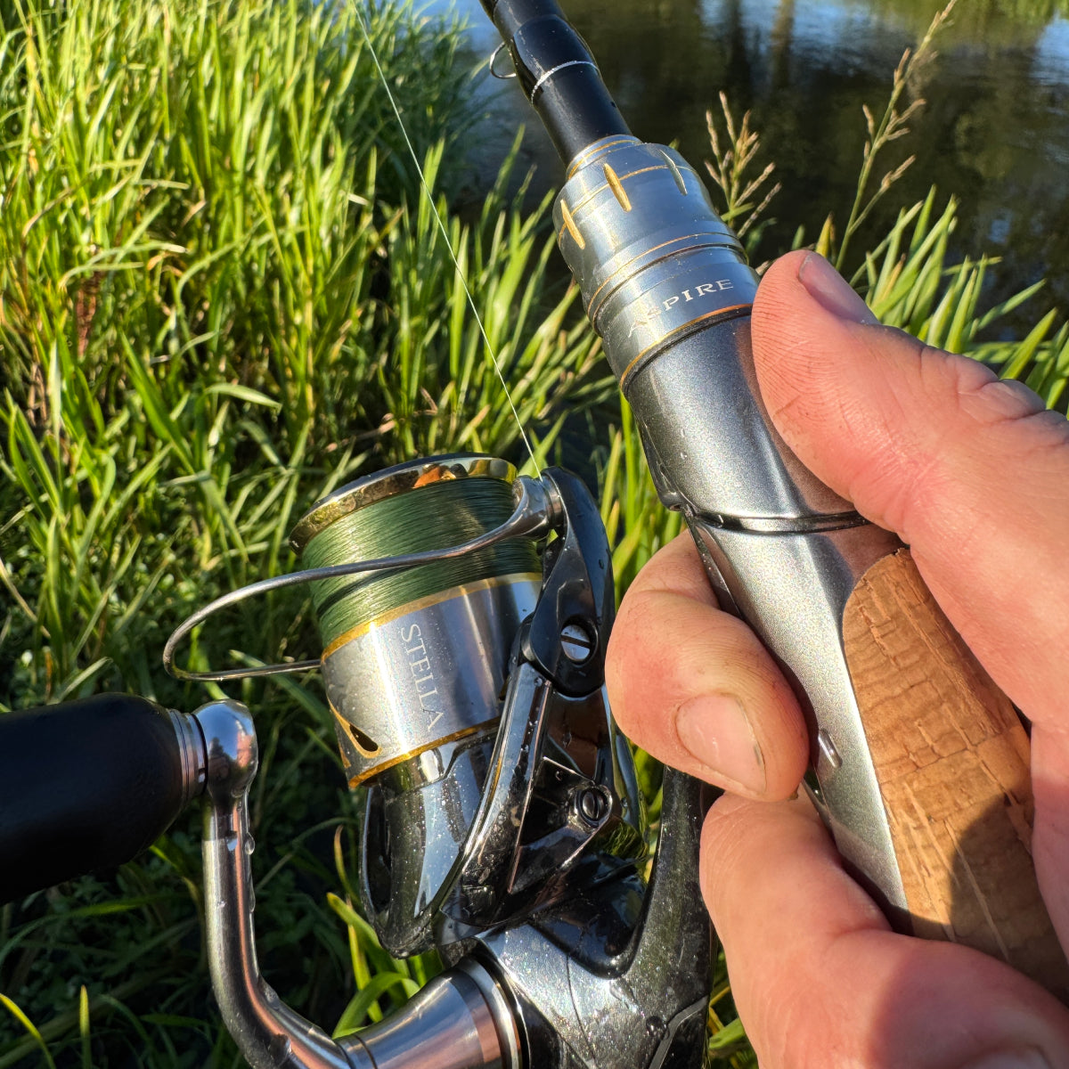 Luxury fishing set for salmon and sea trout