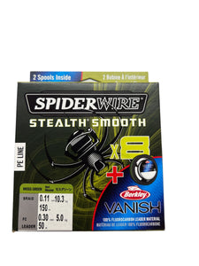 You added <b><u>Spiderwire Stealth Smooth x8 + front</u></b> to basket.