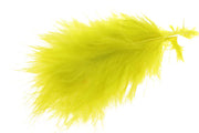 Wolly Bugger Marabou - Yellow Olive