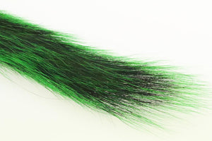 Silver Tip Squirrel Tail - Green