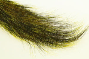 Silver Tip Squirrel Tail - Yellow