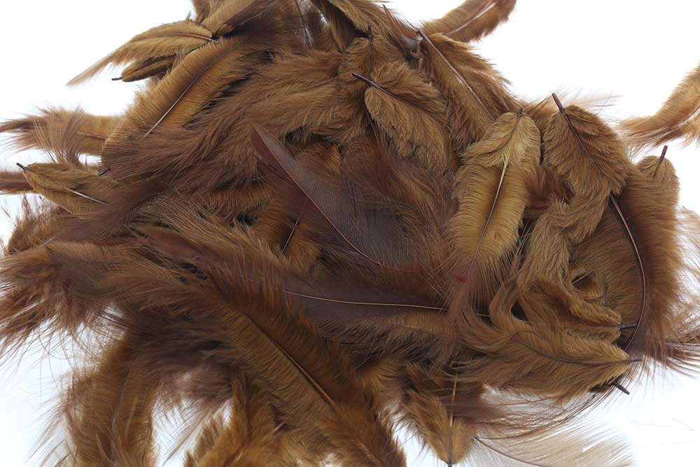 Metz Soft hackles - Fiery Brown