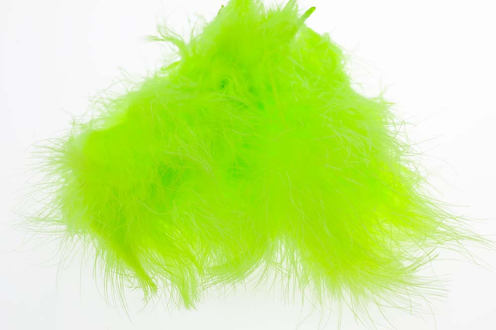 Select Marabou Plumes - Fl.Chartreuse