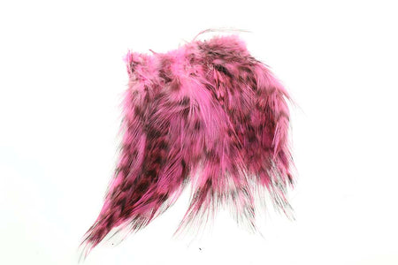 You added <b><u>Rooster Hackles Grizzly - Fl.Pink</u></b> to basket.