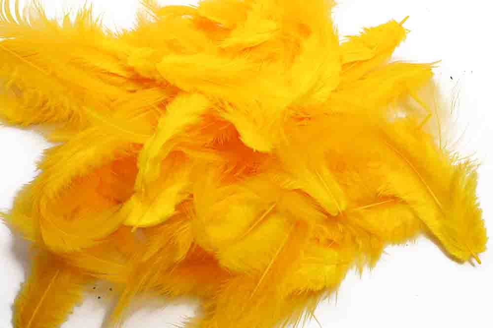 Metz Soft hackles - Sunburst Yellow