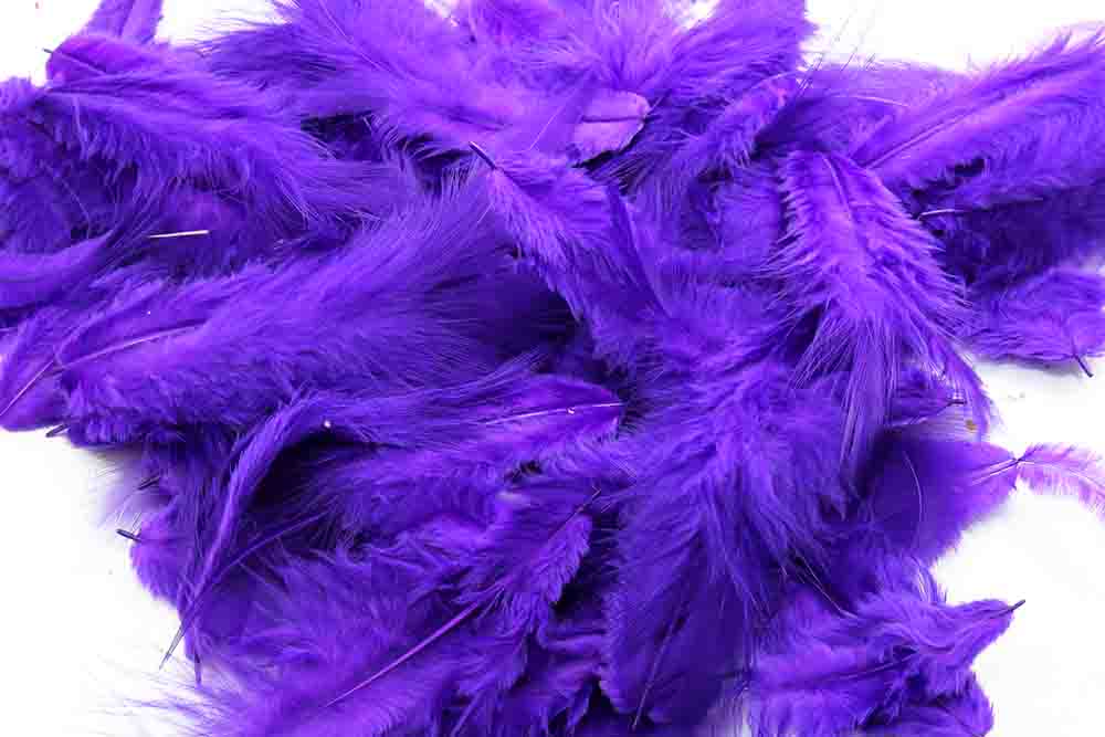 Metz Soft hackles - Purple