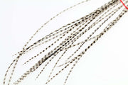 10+ Selected Flatwing/dryfly Feather - Grizzly