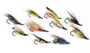 10 mixed wet flies