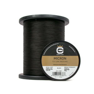 You added <b><u>Cortland Micron Backing - Black</u></b> to basket.