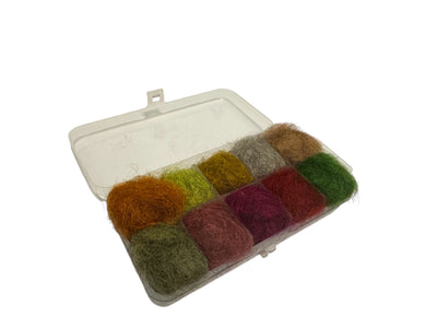 You added <b><u>Nymph Dubbing, Box, Bright Colors</u></b> to basket.