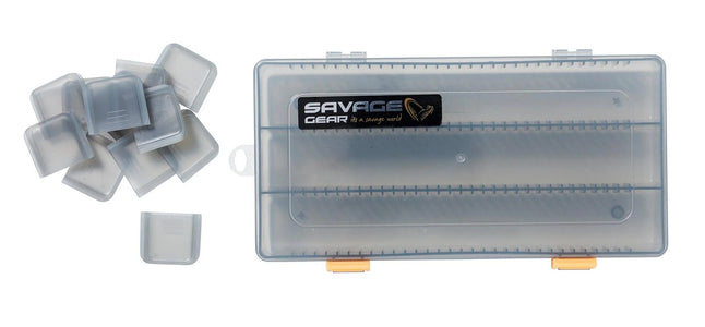 You added <b><u>Savage gear lures and tackle box</u></b> to basket.