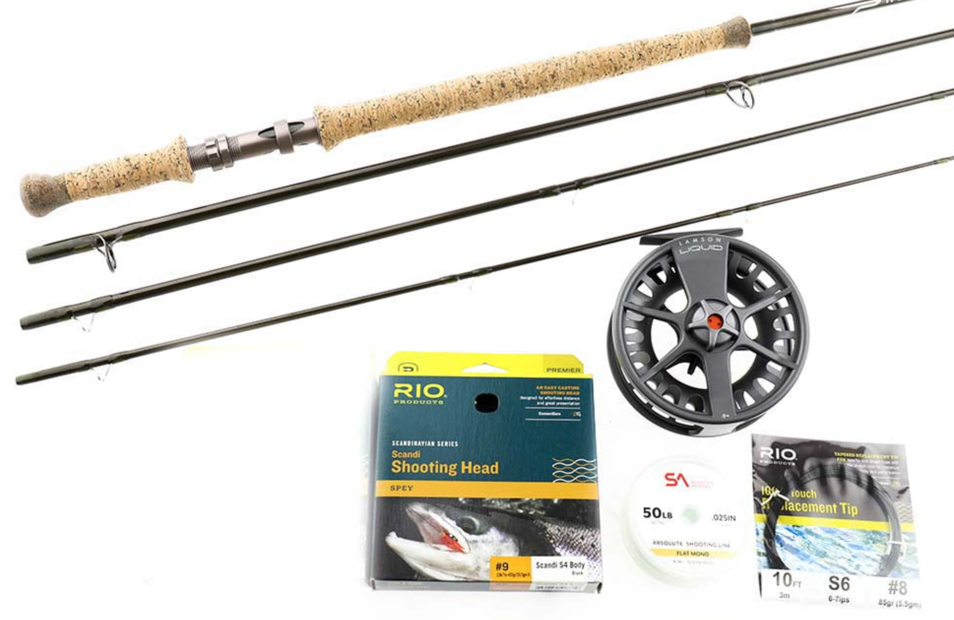 TFO LK Legacy two-handed fly set - 11´6 feet class 7