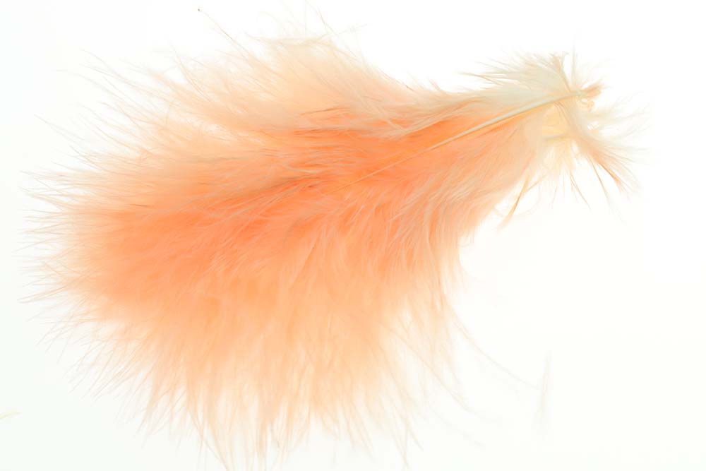 Wolly Bugger Marabou - Salmon Pink (Peach)