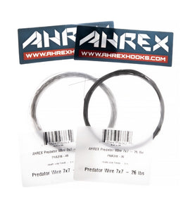 You added <b><u>Ahrex Predator Wire 7X7 - 40Lb</u></b> to basket.