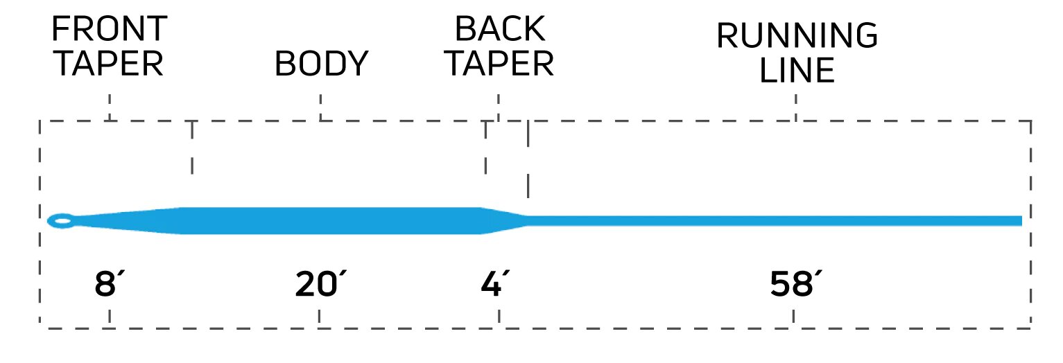 Cortland Intermediate - Ice Blue / 90FT