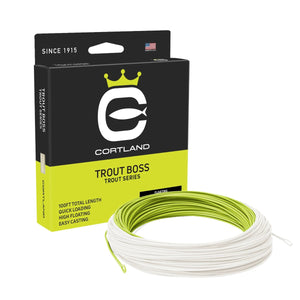 You added <b><u>Cortland Trout Boss - Float </u></b> to basket.