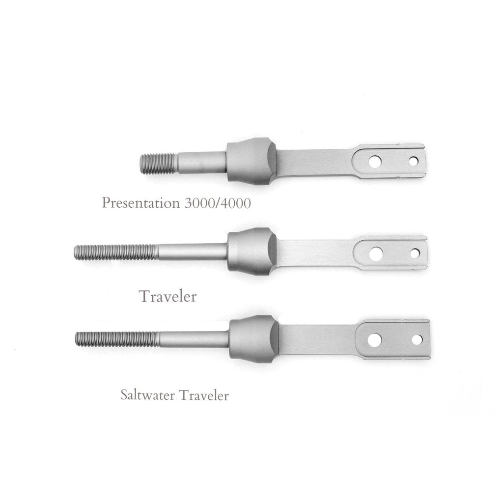 Renzetti - Clouser Minnow Arm - SW Traveler - Clear anodized