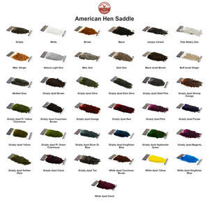 You added <b><u>Whiting American Hen Saddle</u></b> to basket.