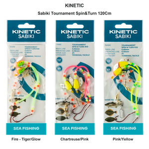 You added <b><u>Kinetic Sabiki Tournament Spin&Turn 120Cm</u></b> to basket.