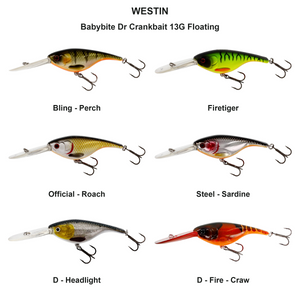 You added <b><u>Babybite Dr Crankbait 13G Floating</u></b> to basket.