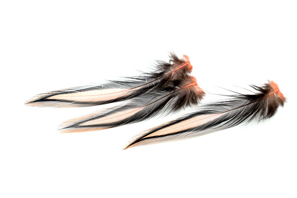 Whiting American Rooster Cape - Grizzly Hot Pink