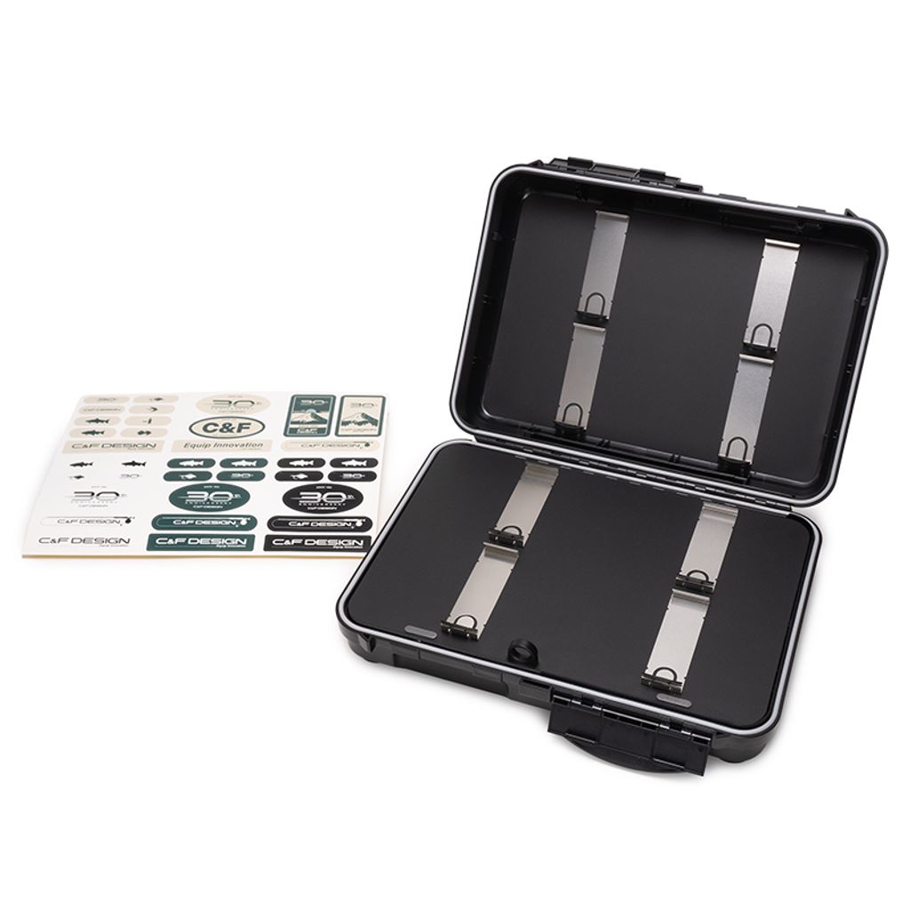C&amp;F Design Grand Slam Guide Box incl. 16 System Foams (8 med./8 small) 