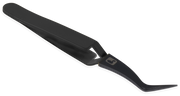 Mini Curved D-Loop Tweezer - Black