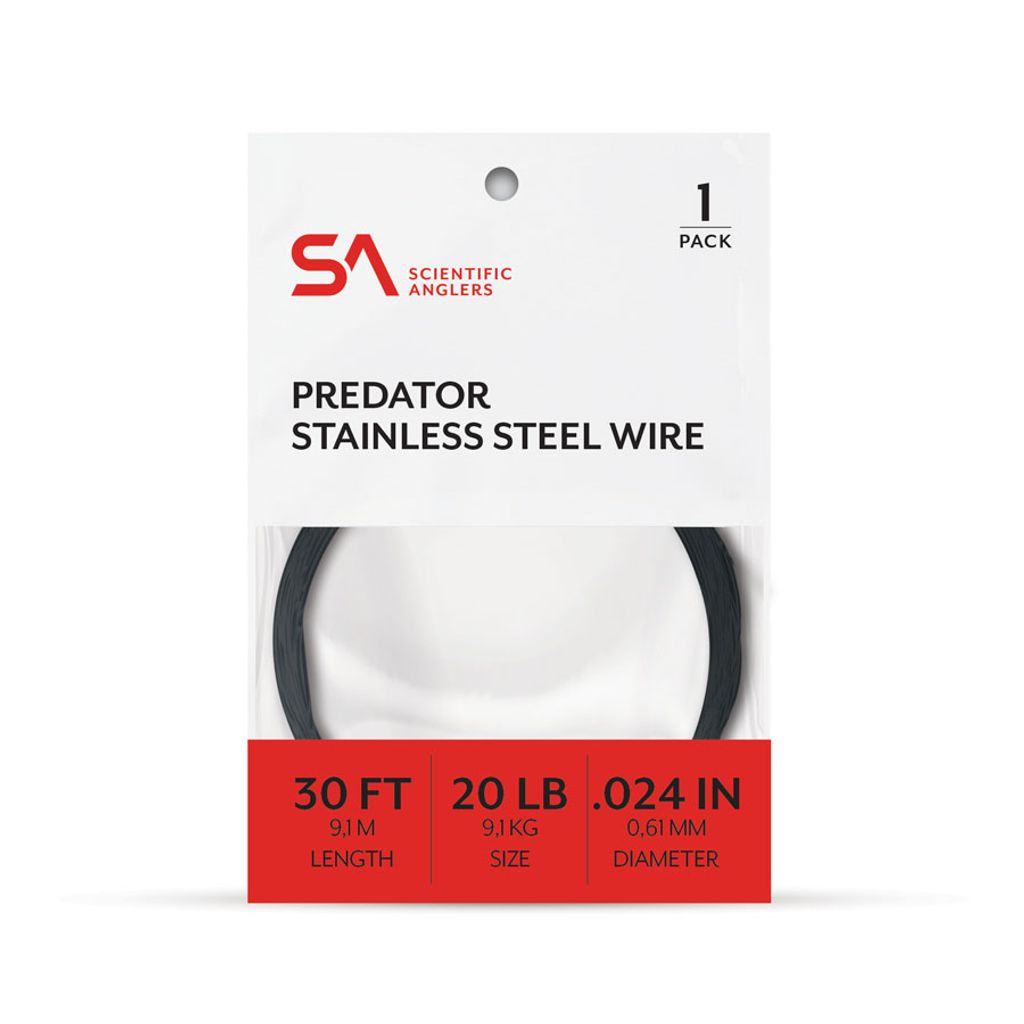 SA Stainless steel leader - 45 lbs