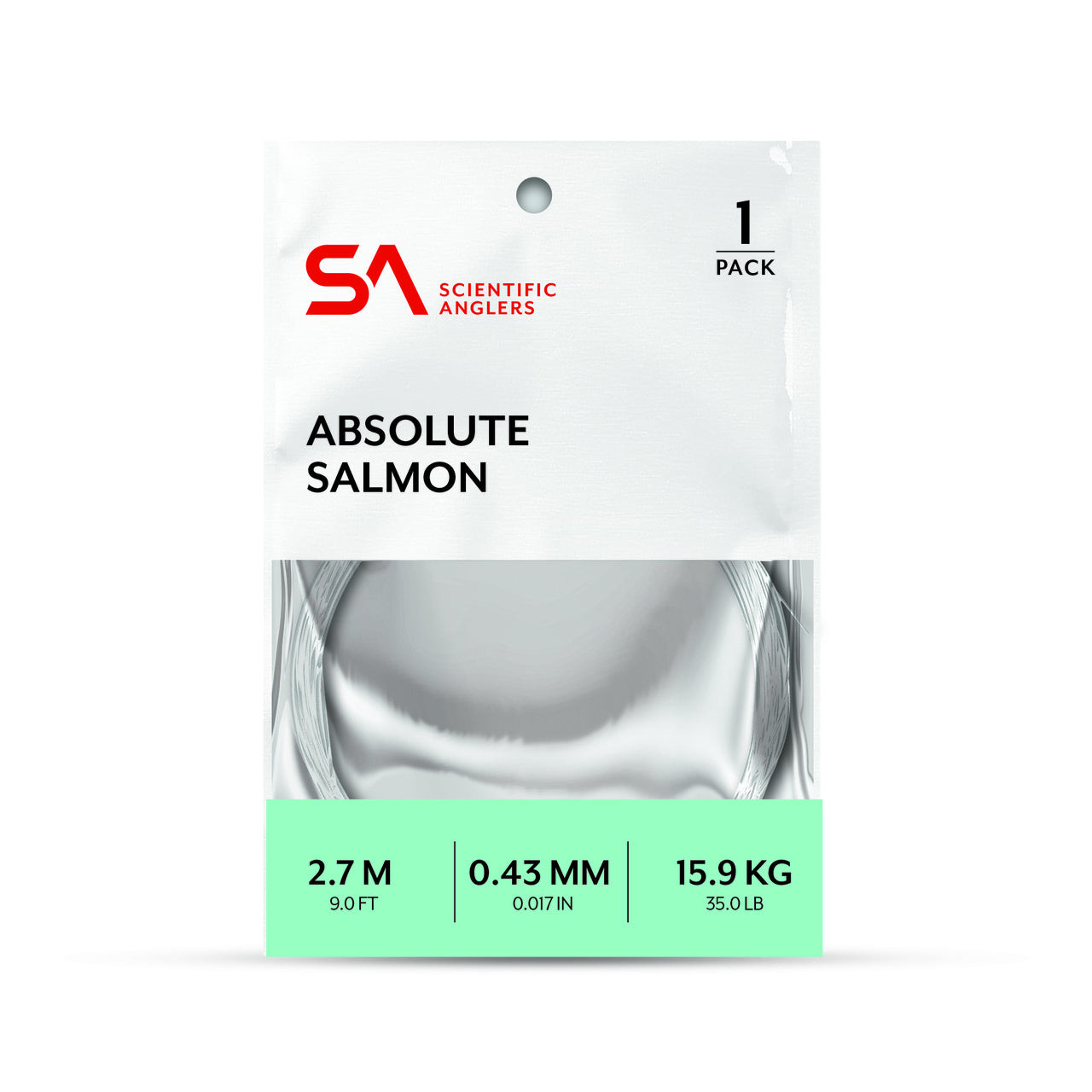Absolute Salmon Leader - 15 feet
