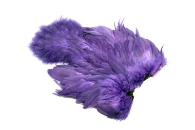 You added <b><u>Whiting Rooster Softhackle W Chickabou SH/C White dyed Purple</u></b> to basket.