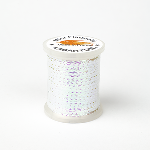French Mini Flatbraid - Fluo. Pearl