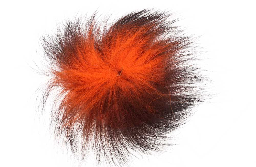 Silver Fox Tail - Orange
