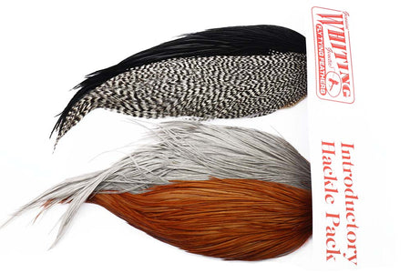 You added <b><u>Whiting Introductory Hackle Pack Four 1/2 Capes</u></b> to basket.