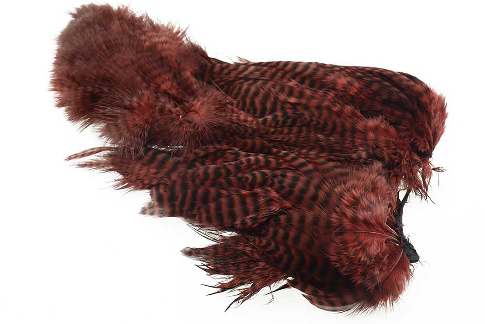 Brown Grizzly Body Marabou Patch