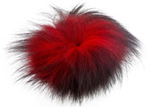 Silver Fox Tail - Red