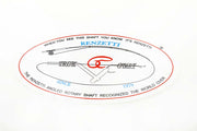 Renzetti - Sticker/klistermærke - Oval 18 x 10cm