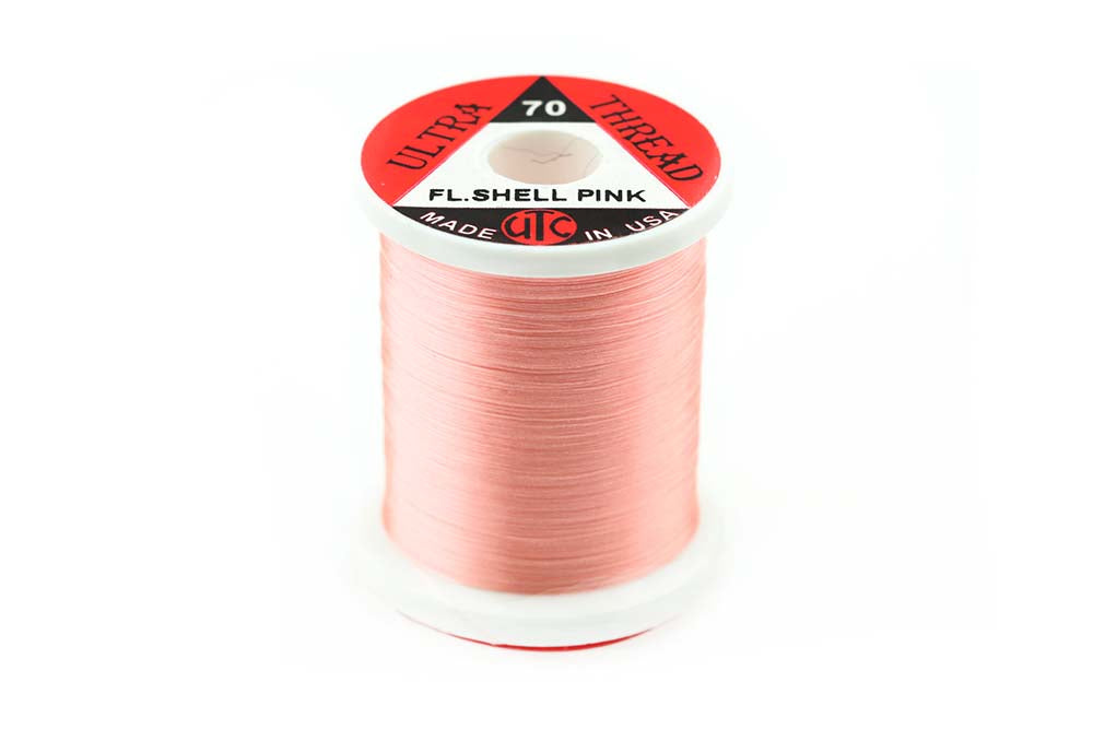 Antron Yarn Spool - Fl.Shell Pink