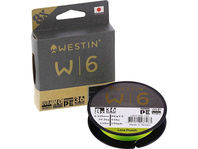 You added <b><u>Westin W6 8 braid Lime Punch 300m</u></b> to basket.