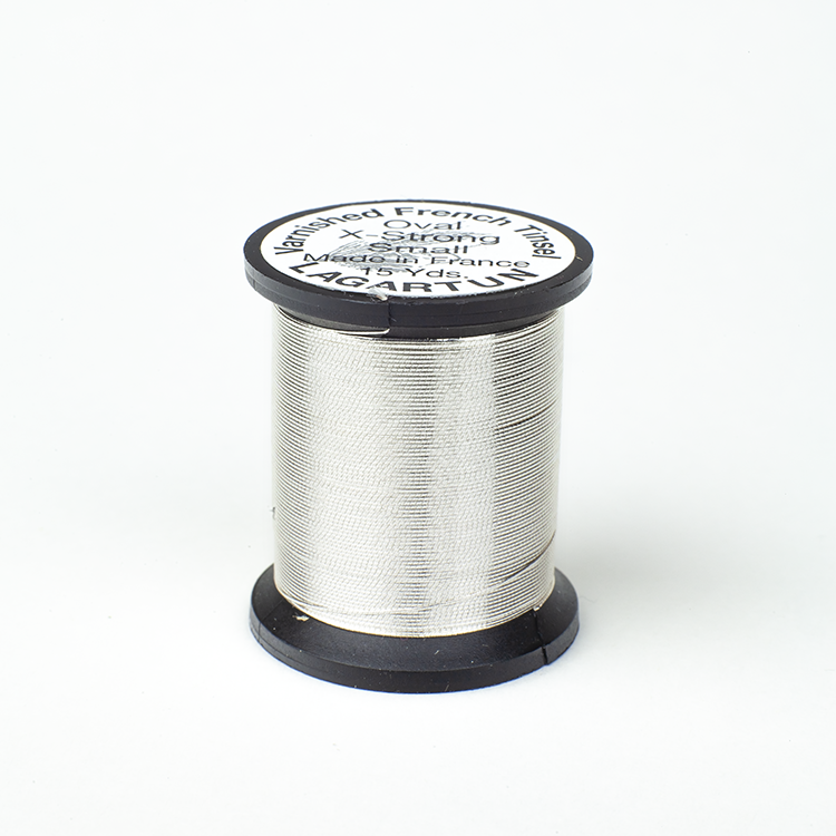 Lagartun Metal Oval Tinsel - Silver