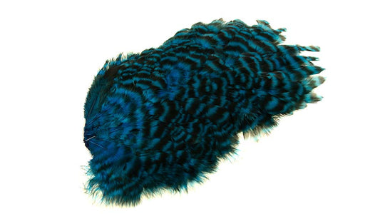 You added <b><u>4 B's Hen Saddle Grizzly dyed Kingfisher Blue</u></b> to basket.