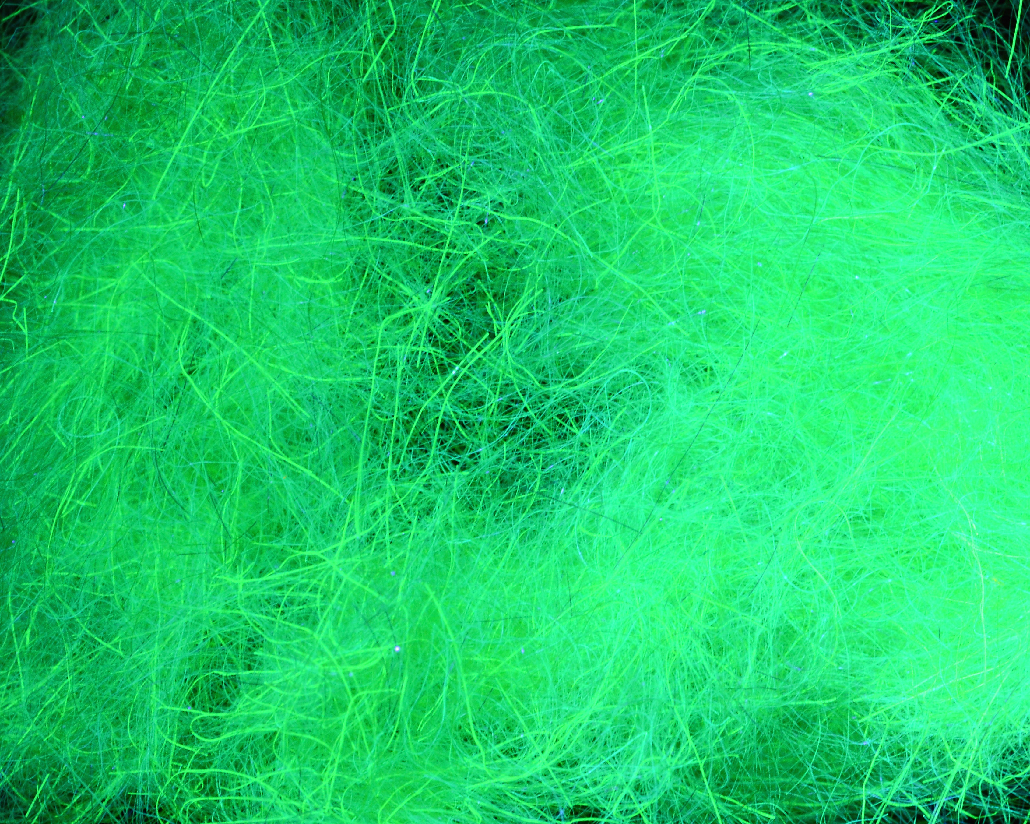Spawn's UV Simi Seal Dubbing - UV Coastal Chartreuse Yellow