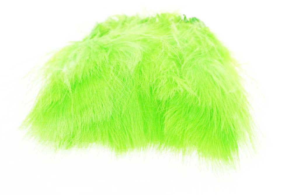 Strung/Blood Quill Marabou - Fl. Chartreuse